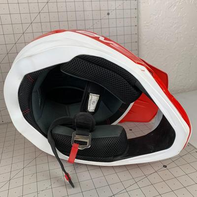 #45 EVS T5 Pinner Helmet Size Large and Goggles