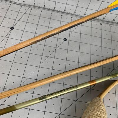 #50 Wooden Bow and Arrows