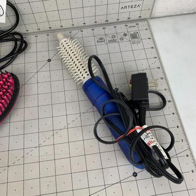 #63 Simply Straight Hot Brush and Curling Brush