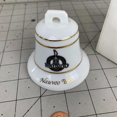 #67 Fine Porcelain Nauvoo Bell