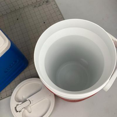 #88 Igloo Cooler and Coleman Water Jug