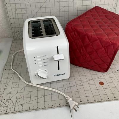 91 Cuisinart Toaster With Quilted Cover