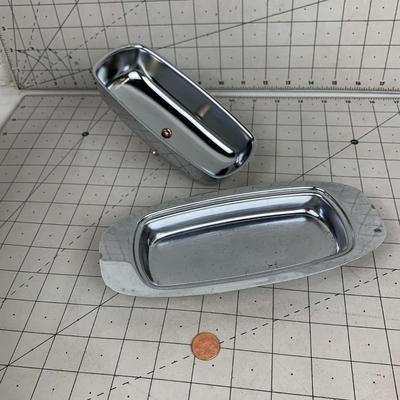 #108 Stainless Steel Butter Case