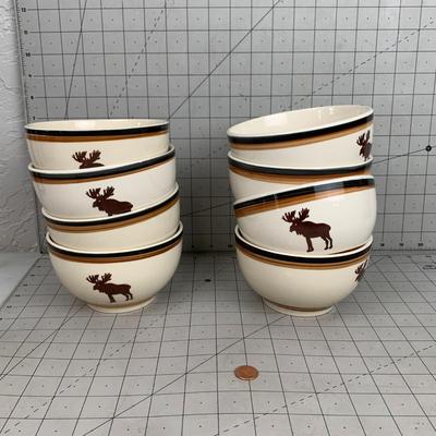 #114 Mainstays Moose Bowls