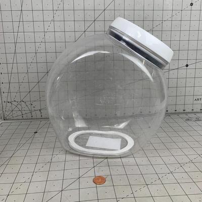 #126 Plastic Cookie Jar 