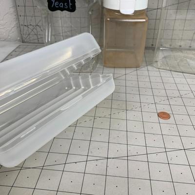 #127 Plastic Snack/Ingredient Containers