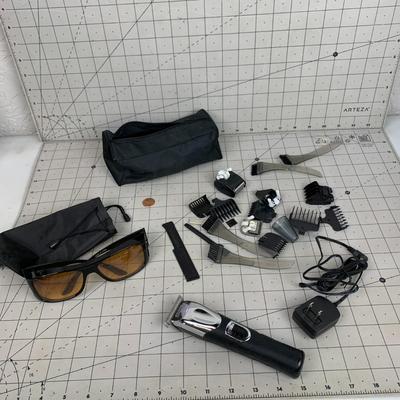 #142 Wahl Clippers and Sunglasses