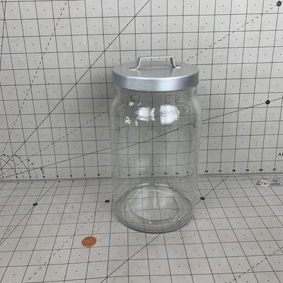 #143 Glass Jar with Lid