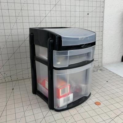#149 Organizing Container With Nail Care Product