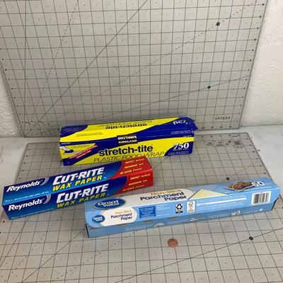 #171 Kirkland Stretch Tite Food Wrap, Wax Paper and Parchment Paper