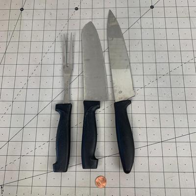#194 Regal Crest Knives and Cutting Fork