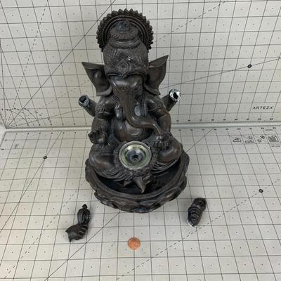 #197 Ganesha Sculptural Fountain