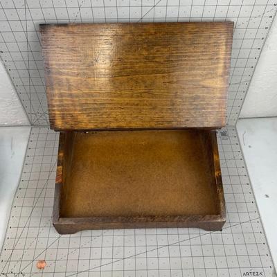 #225 CounterTop Wooden Storage Box