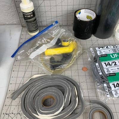 #228 Flex Tape, Outdoor Wire, Air Tool Oil and More