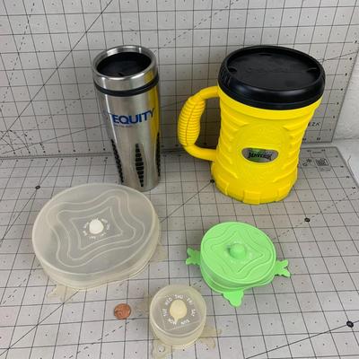 #256 Food Covers, Maverick Cup and Coffee Cup