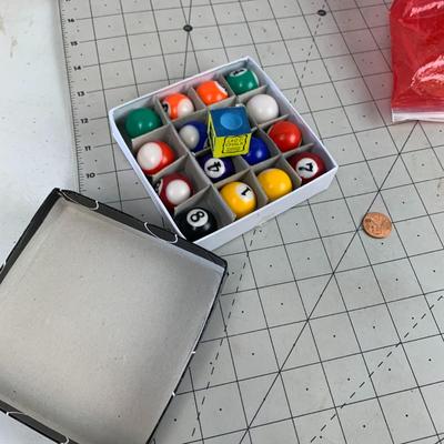 #261 TableTop Pool Table *Pool Balls Included*