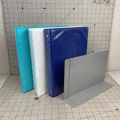 #273 Binders and Book Ends