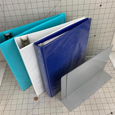 #273 Binders and Book Ends