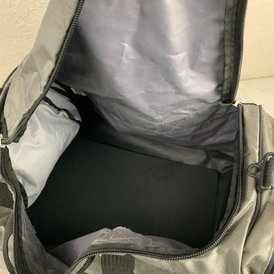 #281 Adidas Gray Duffle Bag