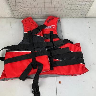 #293 Adult Large/X Large Red Life Jacket