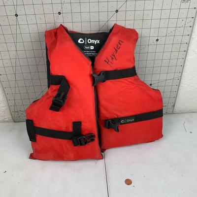 #294 Youth Red Life Jacket