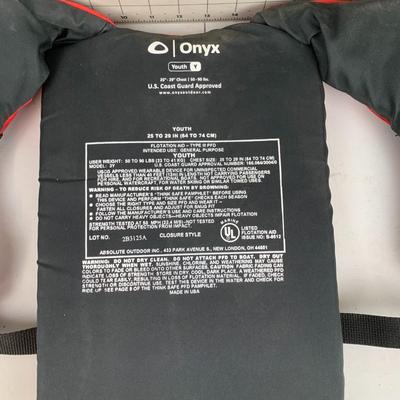 #294 Youth Red Life Jacket