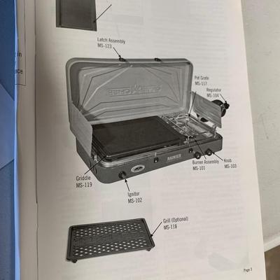 #298 Camp Chef Rainer Two Burner Stove