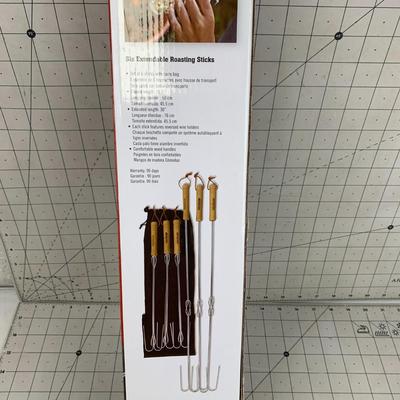 #304 Deluxe Hot Dog Roller, Extendable Roasting Sticks and More