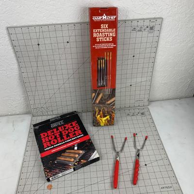 #304 Deluxe Hot Dog Roller, Extendable Roasting Sticks and More