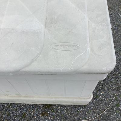 141 Suncast Outdoor 99gal Storage Box