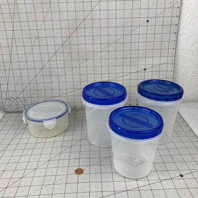 #314 Plastic Food Containers
