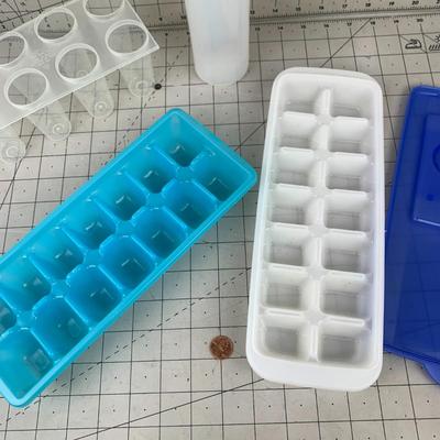 #315 Ice Pop Molds and Ice Cube Trays