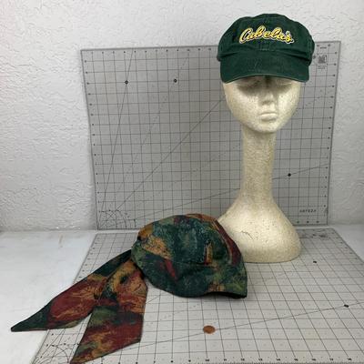 #327 Cabela's Cap and Head Wrap