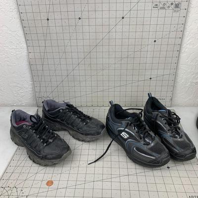 #336 Sketchers 9 and 8.5 Sneakers