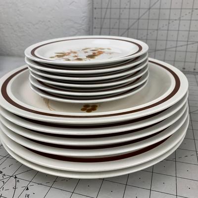 #351 Four Seasons Collection Autumn Bouquet Stoneware