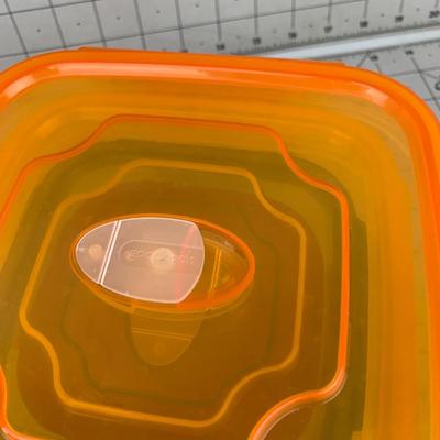 #354 GoodCook Colorful Lid Plastic Storage Containers