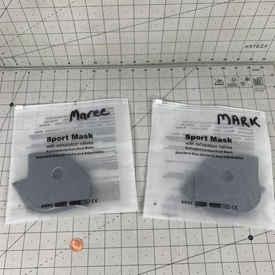 #361 Sport Masks With Exhalation Valves