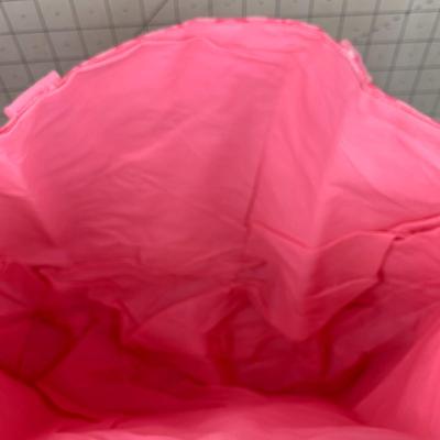 #372 Pink Flower Fold Out Bag