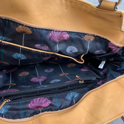 #373 Yellow/Brown Purse