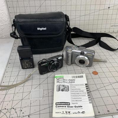 #379 Canon PowerShot and Fujifilm Camera
