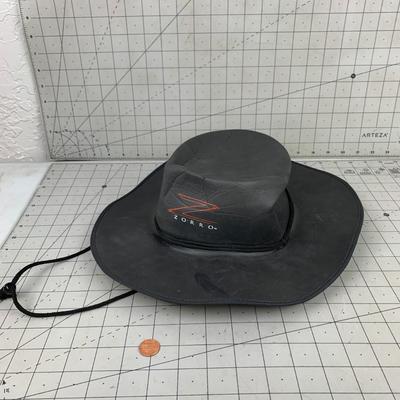 #382 Zorro Halloween Costume Hat