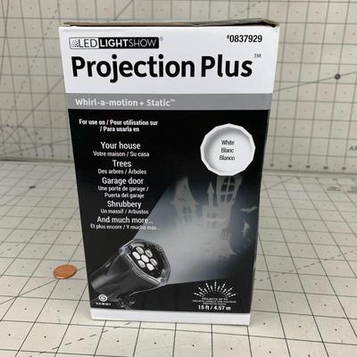 #383 Projection Plus Whirl-a-motion + Static Halloween Light