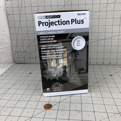 #383 Projection Plus Whirl-a-motion + Static Halloween Light
