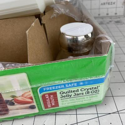 #397 Four Jelly Jars and Baking Tool