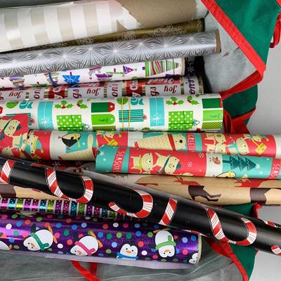 #413 Wrapping Paper Bundle With Bag