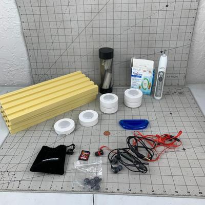 #428 Suede Bar/Brush, Lights, Headphones and Misc.