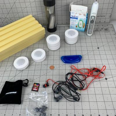 #428 Suede Bar/Brush, Lights, Headphones and Misc.