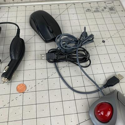 #430 Computer Mice, Suction Stand and More