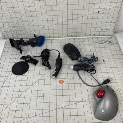#430 Computer Mice, Suction Stand and More