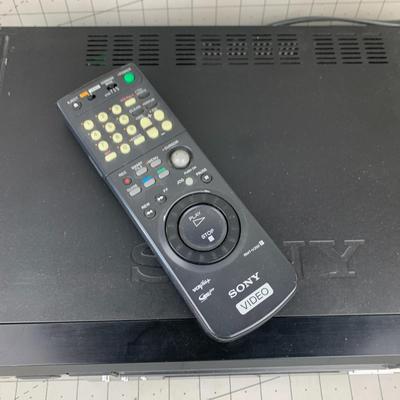 #445 Sony VHS Video Recorder
